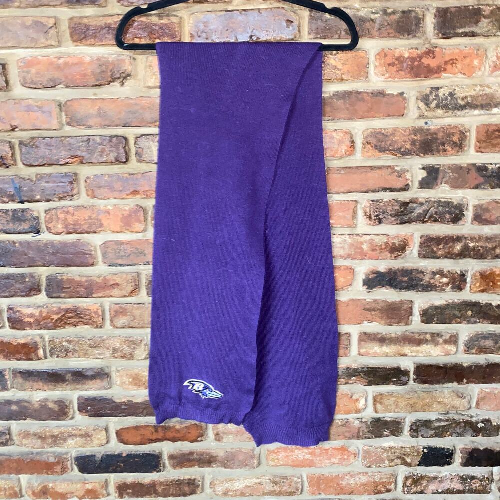 NFL Baltimore Ravens Purple Knit Scarf Women's
